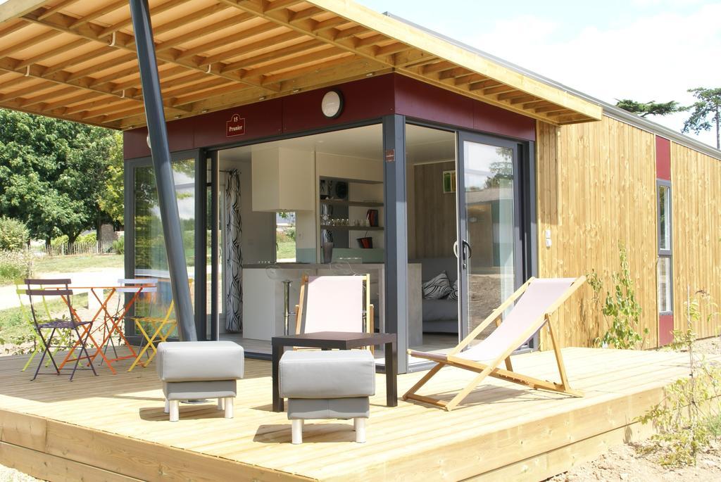 Les Roulottes & Cottages Du Moulin Chenillé-Changé 객실 사진