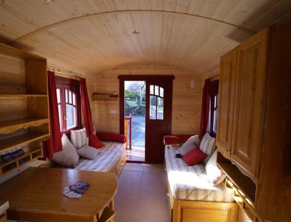 Les Roulottes & Cottages Du Moulin Chenillé-Changé 외부 사진